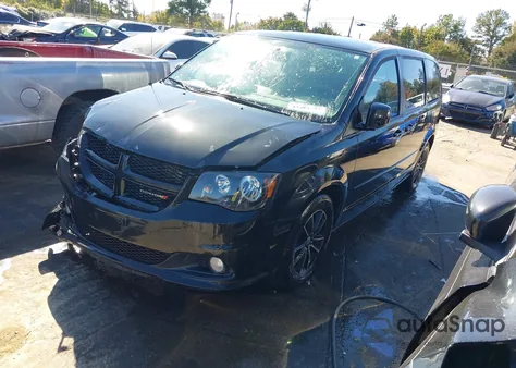 2017 Dodge Grand Caravan Sxt из США, поврежденный, VIN 2C4RDGCG5HR640087